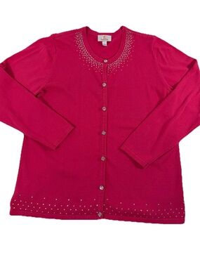 Quacker Factory cardigan Pink